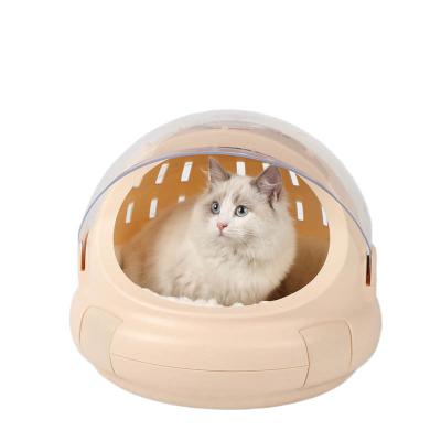 China Amazon Flight Pets Livingable Warm Comfortable Beds Cartoon Multifunctional Case Cat House Pet Cat Bed for sale