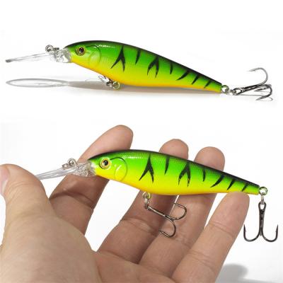 China YOUME 1PCS Plastic Super Quality 5 Colors 11cm Groundbait 10.5g Minnow Fishing Lures Bass Fresh Salt Hard Water 4#hook for sale