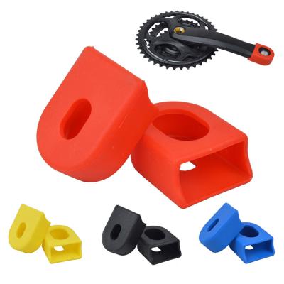 China YOUME Crank Bicycle Accessories Mountain Bike Crank Cover Protector Bicycle Crank Protector Recycling Cover for sale