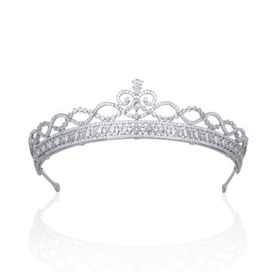 China 2022 New Women's Hair Accessories Sweet Princess Crown Bride Wedding Wedding Headdress Wedding Accessories for sale