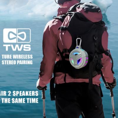 China 2021 Waterproof Mini Led Bluetooth Call Speaker Amazon Call Wireless Speaker Outdoor Sports Mini Speaker for sale