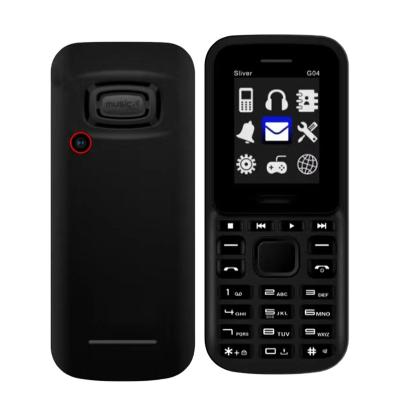 China Dual SIM Card Mobile phone with HD screen Dual phone cool black color and rear Camera 1.77 inch easy to grip good for casual use or business for sale