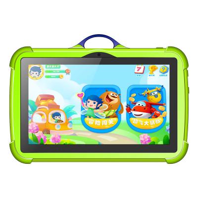 China Drop resistance Best cheap colorful cute 7 inch Android WiFi Learning and Games kids tablet pc for babies and students for sale