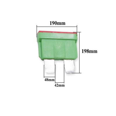 China 80V ATO Style Blade Fuse Auto Blade Fuse High Quality Nylon Low Profile Rated Vehicle Fuse for sale