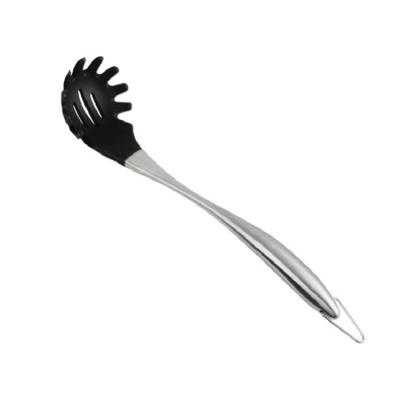 China Nonstick Spoon Stocked Pan Silicone Shovel Colander Kitchen Utensils Pasta Claw for sale