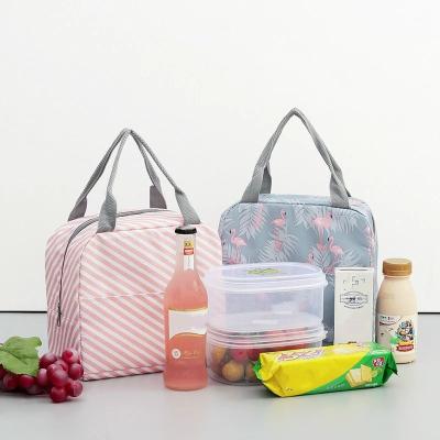 China New Thermal Insulated School Food Container School Food Storage Tote Cooler Handbag Bento Pouch Lunch Box Classic Portable Lunch Bag for sale