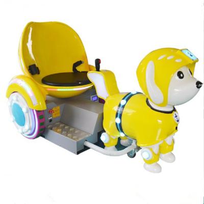 China 3 Wheel Electric Puppy Rickshaw Pedicab Tuk Tuk Amusement Car On Hot Sale India Market for sale