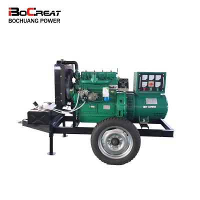 China Weifang 30KW/37.5KVA Diesel Generator Set Can Be Moved (Because-30/37.5GF)Because-30/37.5GF for sale