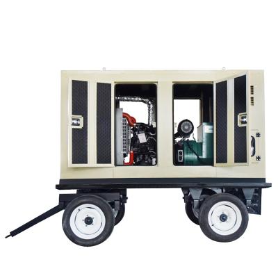 China China Weichai POWER Silent 75KW/93KVA Diesel Generator Sets Mobile (WP4.1D100E200) 2100*750*1200MM for sale