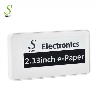 China Supermarket 2.13 Inch NFC Electronic Supermarket Epaper Display Price Tag EEL Shelf Label for sale