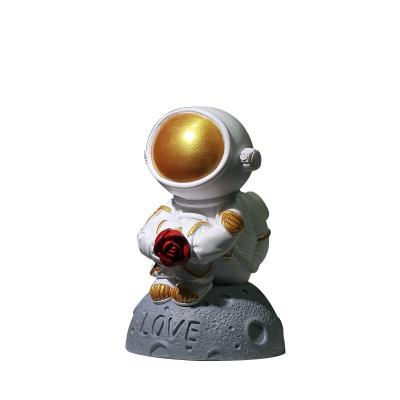 China Deluxe Nordic Astronaut Resin Crafts, Style Custom Make 3D Polyresin Souvenir Figurine Collection for sale