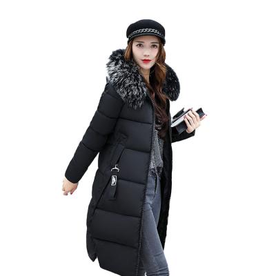 China Long Sustainable Stripper Coated Down Jacket With Fur Plus Size Female Winter Hood For Women Stripper Coat Woman Ditch Regular Sleeveless for sale