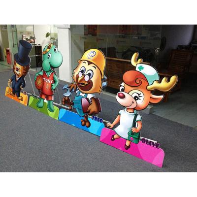 China High Density Custom Foam Board Rack Display Standee In Shenzhen China for sale