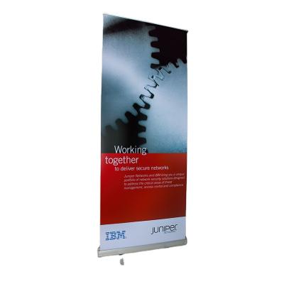 China Promotion Exhibition Pull Foldable Advertising Retractable Display Roll Up Banner for sale