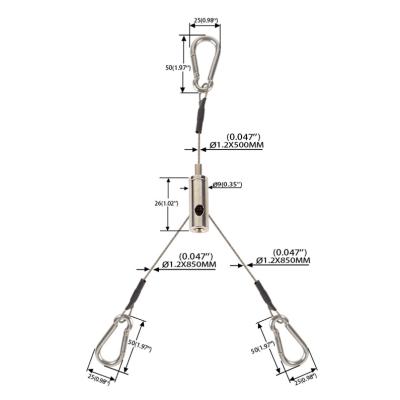 China For Hanging Wire Rope Steel Wire Fitting Sling And Accessories for sale