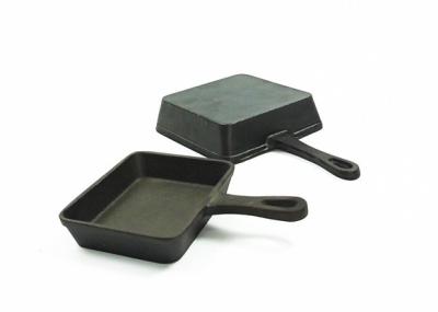 Китай Квадратный гриль литого железа Griddle Pre закаленный лоток 17.3*10.5*2.2cm Skillet гриля продается