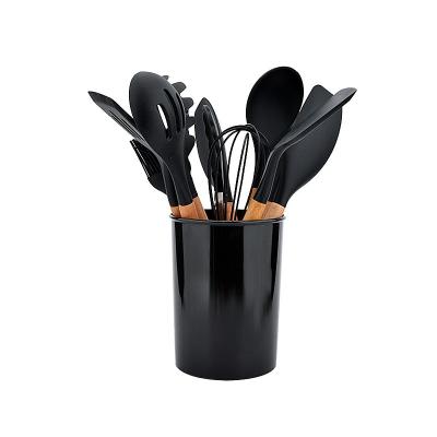 Cina Utensile di campeggio della cucina del silicone messo con il supporto resistente alla corrosione in vendita