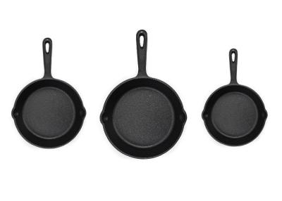 China Non-Stick Cast Iron Skillet: Perfect For Healthy Cooking And Easy Clean-Up 16/20/24cm zu verkaufen