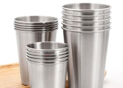 Cina Cuatom Silver 304 Stainless Steel Cup Set Lavatrice di piatti Sicuro antigraffi in vendita