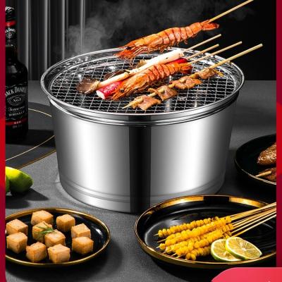 China Portabler Grillkocher aus Edelstahl 29cm für Camping zu verkaufen