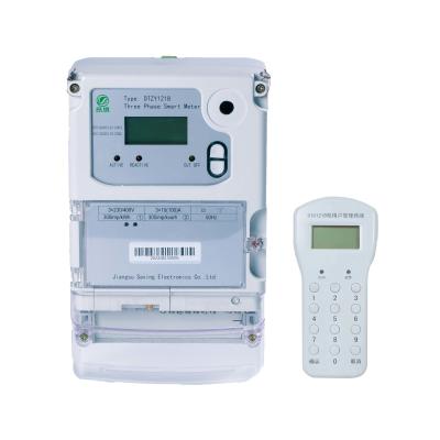 China Four Wire STS Prepaid Meter Keypad Three Prepaid Prepaid Energy Meter 3P Kwh for sale