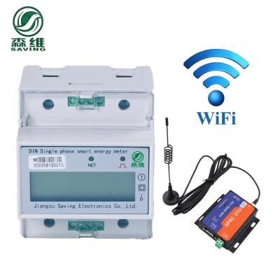 China Wi-Fi Smart Power Meter mit Alexa und Google-Integration für Energieüberwachung und Kostenverfolgung zu verkaufen