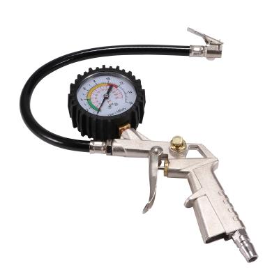 China High Accuracy Tire Pressure Gauge Digital Auto Tire Inflating Gun With Pressure Gauge Car Truck Auto Tire Inflator Air Compressor Universal for sale