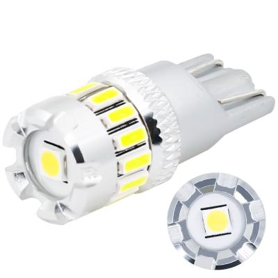 China Wholesale 12V 190LM T10 led license plate light 4014 14SMD W5w 194 led car instrument interior light bulbs 6245K SX284 for sale