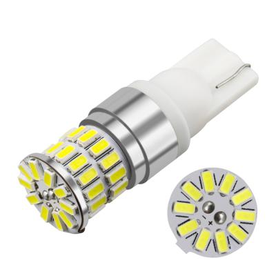 China Competitive Price 12V T10 W5W Led License Plate Light 3014 38SMD Canbus Auto Bulbs 168 194 Car Reading License Plate Light DJ127 for sale