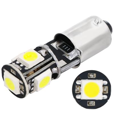 China Interior Lights Wholesale 12V 2.2W Ba9s Led Canbus 5050 Auto 5SMD Car Interior Dash Light WJ008 for sale