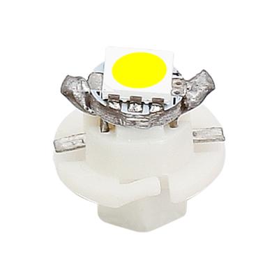 China Hot Selling Lightweight T5 B8.5D 12V Instrument Led 5050 LE 1 SMD WG119 Auto Dashboard Indicator Light for sale