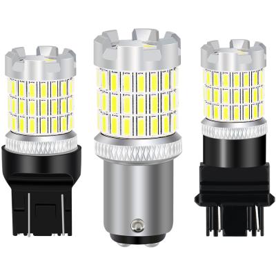 China Wholesale 12V 4.5W Ba15s 1157 Bay15d 3157 T20 7443 Turn Signal Light Led 4014 54 SMD 3030 4 SMD Car Brake Reverse Light Turn Signal Lamp SX285 for sale