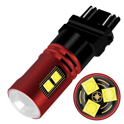 China Hot Selling 4.4W Turn Light 508LM 1156 1157 3156 3157 P27/7w 7440 Led 7443 3535 9SMD Amber Car Brake Lamp Turn Signal Light DJ079 for sale