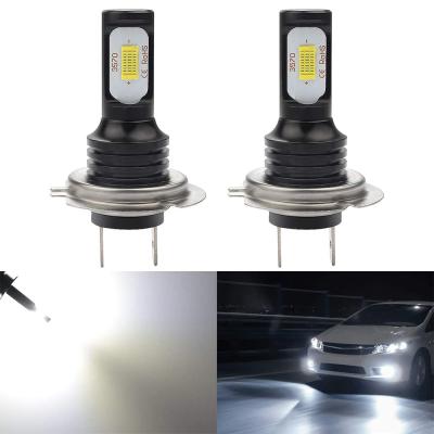 China Super White 2400LM H7 LED 3570 Fog Light Bulbs 75W Led Headlight For Daytime Running Light WG081 for sale