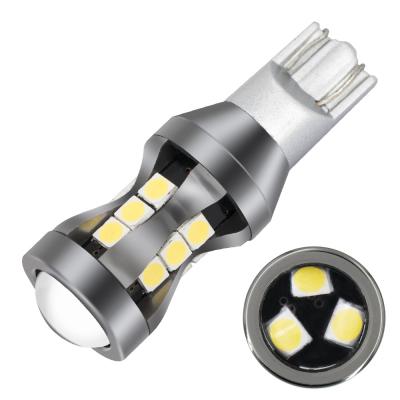 China Wholesale 3.4W T15 W16w 921 Turn Light Led Reverse Light Auto Bulb 12V DJ041-T15 Car Canbus Emergency Light 3030 18SMD for sale