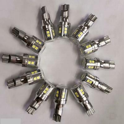 China Emergency light highlight 3.1W 463LM T15 W16w 921 led bulb 3030 14SMD white car emergency reversing light SX123-T15 for sale