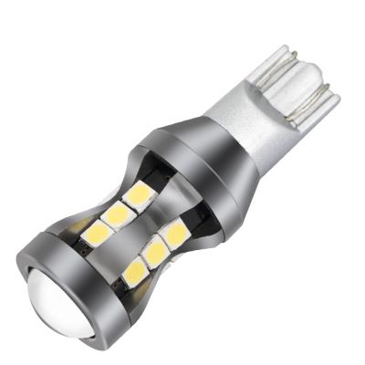 China Wholesale 3.4W Turn Light Led T15 W16w 921 3030 18SMD Bulb 12V Auto Car Backup Rear Lights DJ041-T15 Canbus for sale