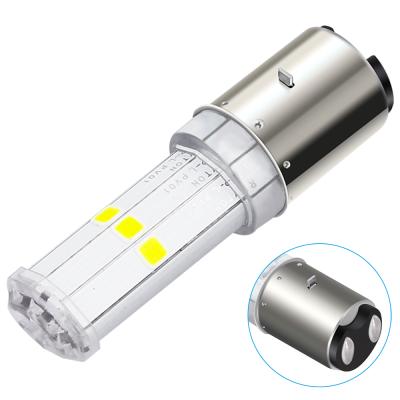 China Motorcycle Led Headlight Wholesale 6500K 700LM BA20D COB Motorcycle LED Lighting Syestem Motorcycle White Led Headlight 12V SX268 for sale