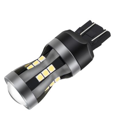 China Turn 7443 W21/5W Light High Power 4.7W 541LM T20 7440 Led Auto Turn Signal Light Car Reverse White Light DJ041-7443 3030 21SMD for sale