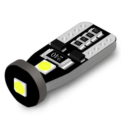 China Wholesale 1.6W T10 License Plate Light Led Canbus 3030 Bulbs 3SMD W5w 194 White Auto Car Interior Light Reading Lamp ZL018 for sale