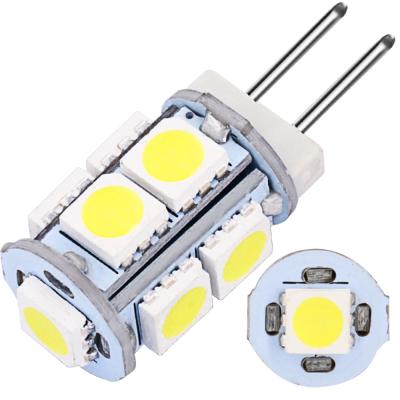 China Wholesale Led Marine Yacht 12V 99LM G4 Led 5050 9SMD Marine Light Vhecal Auto White Amber Bulb 5444K DJ227 for sale