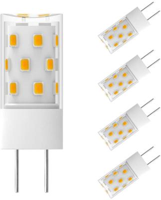 China Hotel OEM ODM 4W 400LM GY6.35 LED 2835 21SMD G4 G9 E12 Led Corn Light Bulb 2700K WG108 Vhecal Dimmable for sale