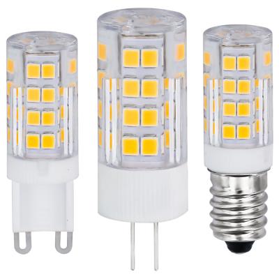 China Hotel Wholesale AC 85-265V 3.5W G4 G9 E14 Led 2835 52SMD Marine Light Vhecal Bulbs WG009 for sale