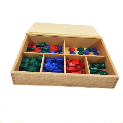 China Wooden Early Education Montessori Stamp Game Materials Children's Toys for sale