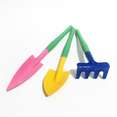 China Cute Safety Hotsale Gardening Tools For Kids Kindergarten Tools With Rake Diy Kids Tools For Garde for sale