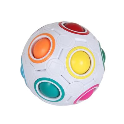 China Education 2021 New Arrive High Quality Magic Football Cube Children's Puzzle Educational Toy Cube for sale