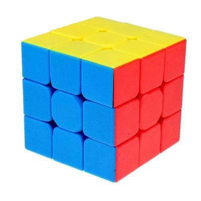 China Play Hot Selling Promotional Multicolor Third Order Magic Cube In Children's Toy Direct Sales 5.7cm for sale