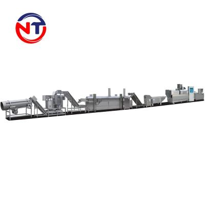 China Multifunctional fried snacks Doritos corn chips extrusion making machine production machine for sale