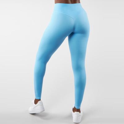 China Breathable Customized Fitness Yoga Pants High Waist V Shape Leggings Leggings For Women for sale