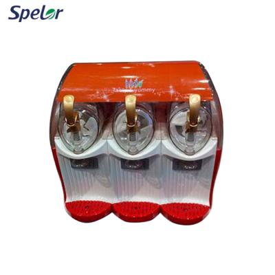 China High quality cheap frozen slush machine energy saving 3 bowl stainless steel slush machine for sale